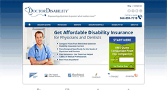Desktop Screenshot of doctordisability.com